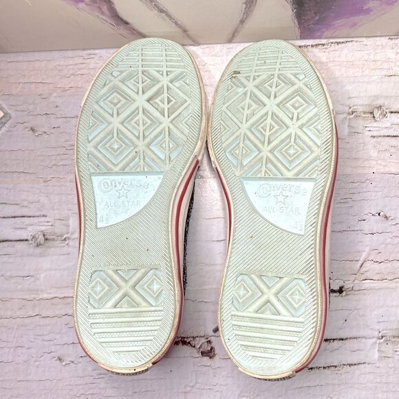 Converse Black Glitter Sneakers - Picture 8 of 8